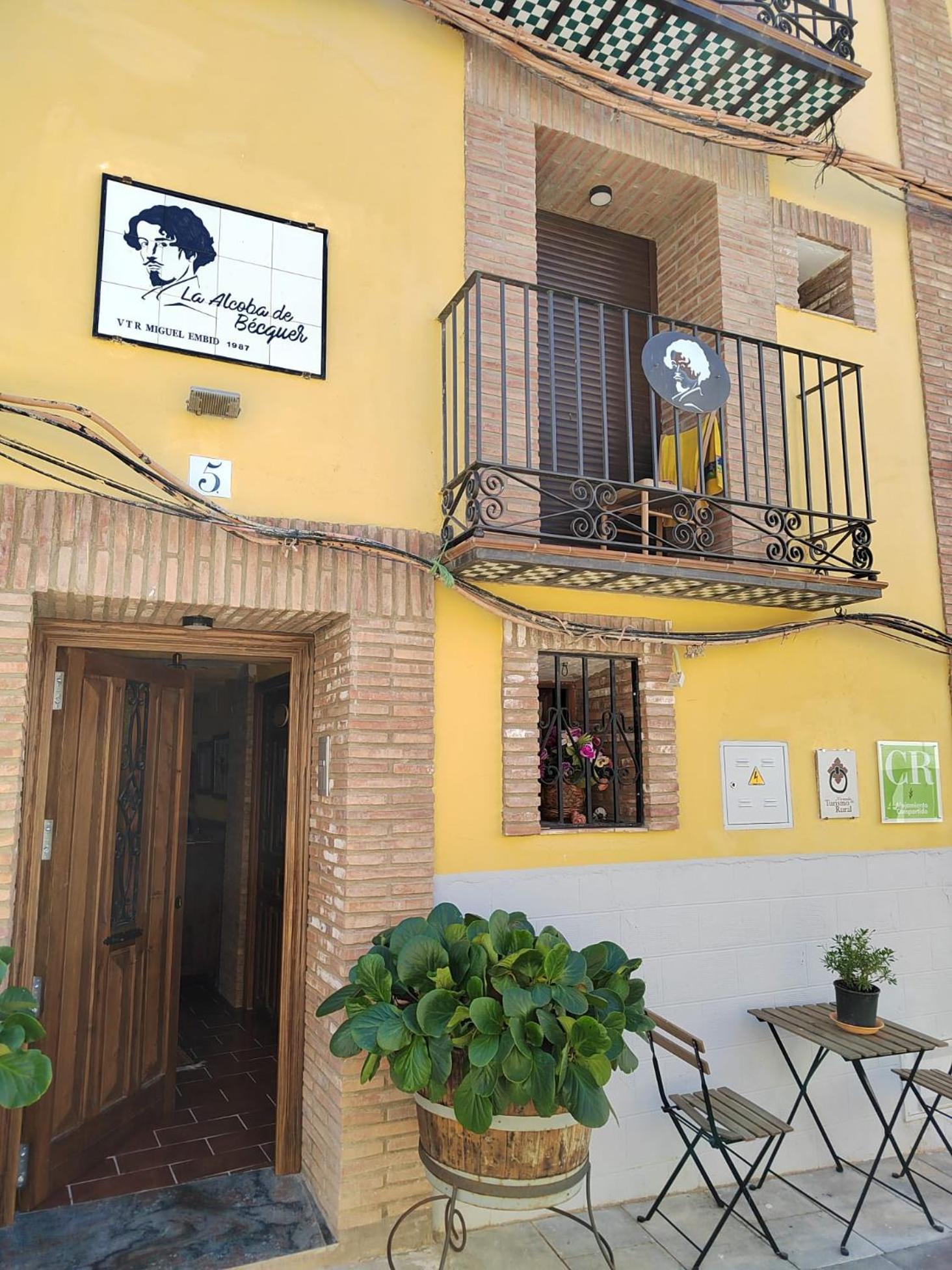 贝拉德蒙凯奥 La Alcoba De Becquer旅馆 外观 照片